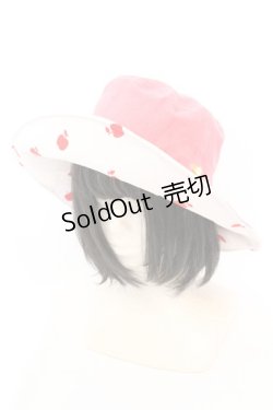 画像3: MILK / リバーシブルハット  ピンク×アカ×シロ O-25-08-30-1007-ML-AC-OW-OS