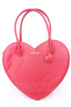 画像1: MILK / 45thハートバッグ  アカ O-25-08-30-1014-ML-BG-IG-OS