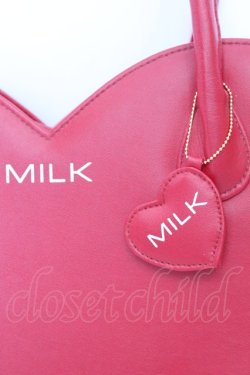 画像2: MILK / 45thハートバッグ  アカ O-25-08-30-1014-ML-BG-IG-OS