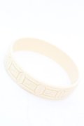Q-pot. / Peace White Chocolate Band  オフ O-25-08-30-1015-QP-AC-IG-OS