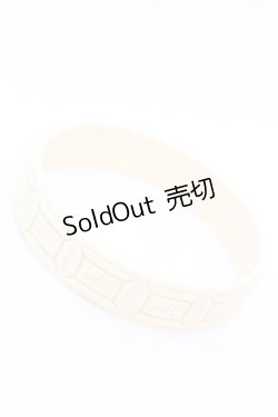 画像1: Q-pot. / Peace White Chocolate Band  オフ O-25-08-30-1015-QP-AC-IG-ZT487-F001