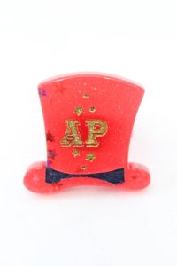 Angelic Pretty / Fantasy Theater Hatリング  アカ O-25-08-30-1017-AP-AC-IG-ZT487-F001