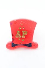 画像1: Angelic Pretty / Fantasy Theater Hatリング  アカ O-25-08-30-1017-AP-AC-IG-ZT487-F001 (1)