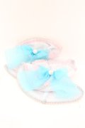 Angelic Pretty / Dreamy Pearlお袖とめ  サックス O-25-08-30-1019-AP-ZA-IG-OS