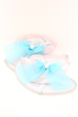 画像1: Angelic Pretty / Dreamy Pearlお袖とめ  サックス O-25-08-30-1019-AP-ZA-IG-OS