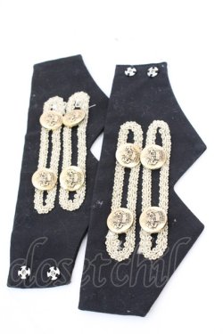 画像1: Angelic Pretty / ナポレオンカフス  クロ O-25-08-30-1022-AP-ZA-IG-OS