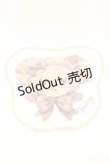 BABY,THE STARS SHINE BRIGHT / くまくみゃちゃんのおかおタオルハンカチ  シロ×ミルクティ O-25-08-30-1029-BA-ZA-IG-ZT487-F002