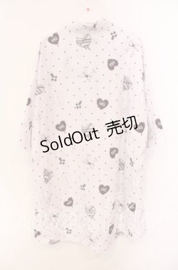 画像3: Ank Rouge / 総柄シャツワンピース M ピンク O-25-08-30-072-CA-OP-OW-OS