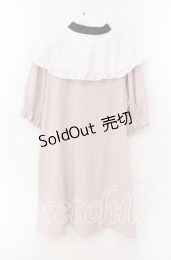 画像2: Jamieエーエヌケー / ケープカラーカットワンピース M ピンク O-25-08-30-073-LO-OP-OW-OS
