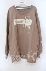 Honey Cinnamon / HONEY BOYptトレーナー F ベージュ O-25-08-30-074-LO-TO-OW-ZT028