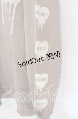 画像2: Honey Cinnamon / HONEY BOYptトレーナー F ベージュ O-25-08-30-074-LO-TO-OW-ZT028