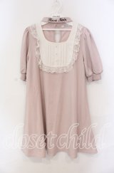 Ank Rouge / ヨーク切替チョーカーデザインカットワンピース M ピンク O-25-08-30-077-CA-OP-OW-ZT330