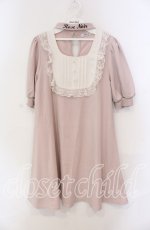 画像1: Ank Rouge / ヨーク切替チョーカーデザインカットワンピース M ピンク O-25-08-30-077-CA-OP-OW-ZT330 (1)