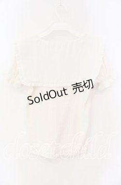 画像3: Ank Rouge / 三日月くりぬきテレコトップス F アイボリー O-25-08-30-079-CA-TO-OW-OS