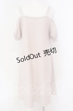 画像3: Ank Rouge / ヨークスピンドルオフショルカットワンピース M ピンク O-25-08-30-081-CA-OP-OW-ZT069