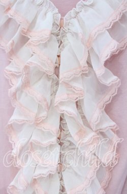 画像2: Ank Rouge / ラッフルフリルトップス M ピンク O-25-08-30-092-CA-TO-OW-OS