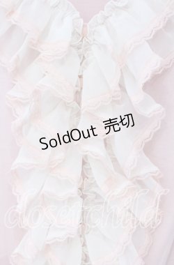 画像2: Ank Rouge / ラッフルフリルトップス M ピンク O-25-08-30-092-CA-TO-OW-OS