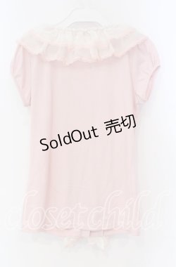 画像3: Ank Rouge / ラッフルフリルトップス M ピンク O-25-08-30-092-CA-TO-OW-OS