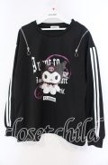 majoretty / クロミオフショルプルオーバー M〜L クロ O-25-08-30-096-LO-TO-OW-OS