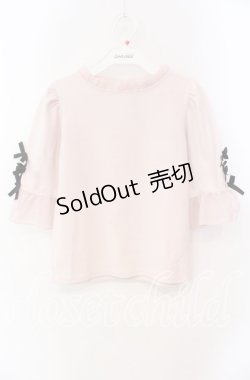 画像1: Rojita / リボン配色トップス  ピンク O-25-08-30-103-LO-TO-OW-OS