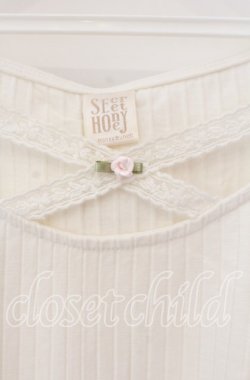 画像2: Secret Honey / バックリボンテレコトップス  シロ O-25-08-30-104-CA-TO-OW-OS