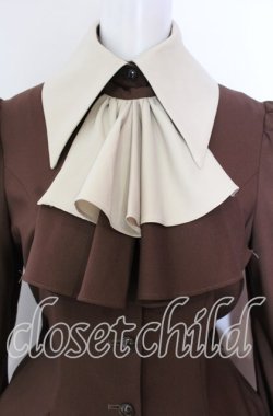 画像2: ATELIER BOZ / シャノイアワンピース  ブラウン×ベージュ O-25-08-30-009-EL-OP-OW-OS