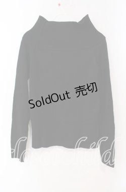 画像2: LIZ LISA / ロゴ刺繍タートルニット  クロ×ピンク O-25-08-30-109-LO-TO-OW-OS