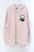 Honey Cinnamon / ワッペンZIPパーカー F ピンク O-25-08-30-111-LO-TO-OW-OS