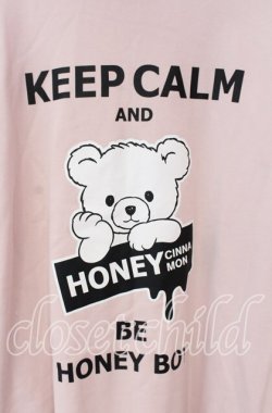 画像3: Honey Cinnamon / ワッペンZIPパーカー F ピンク O-25-08-30-111-LO-TO-OW-OS