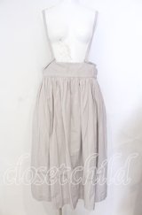 Jane Marple / アジャスターストラップドミトリースカート M グレー O-25-08-30-002-JM-SK-OW-ZT078