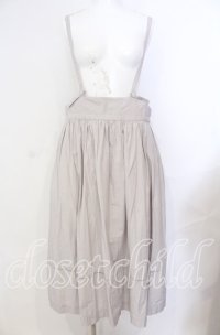 Jane Marple / アジャスターストラップドミトリースカート M グレー O-25-08-30-002-JM-SK-OW-ZT078