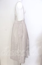 画像2: Jane Marple / アジャスターストラップドミトリースカート M グレー O-25-08-30-002-JM-SK-OW-ZT078 (2)