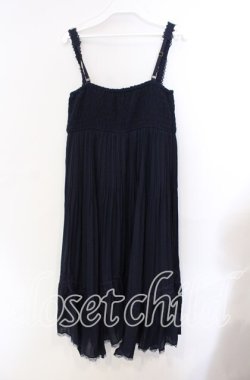 画像2: axes femme / 2WAY消プリーツスカート M ネイビー O-25-08-30-019-AX-SK-OW-OS