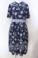 画像1: Jane Marple / Bonjour Millefleursのコレットドレス M ネイビー O-25-08-30-003-JM-OP-OW-OS (1)