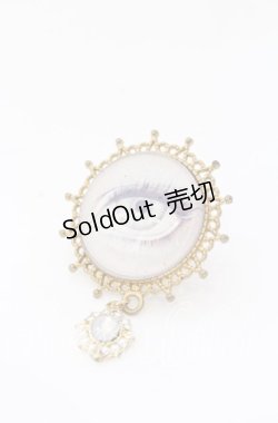 画像1: Luxmira / リング ”Mystic”  白月の瞳（げっぱく） O-25-08-31-067-GO-AC-OW-OS