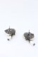 画像2: hanakabeads / ミルクティーコラージュのピアス  アイボリー O-25-08-31-070-LO-AC-OW-OS (2)