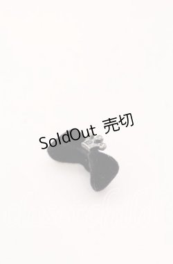 画像1: Q-pot. / ベロアリボンチャーム  クロ O-25-08-31-072-QP-ZA-OW-OS