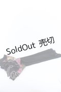 Qutie Frash / 和柄切替チャイナボタンアームカバー  ブラック O-25-08-31-074-QU-ZA-OW-ZT487-F002
