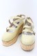 画像1: MODO / Sponge Cake Bubbles リボン木底シューズ【リボン欠品】 39 イエロー O-25-08-31-079-LO-ZA-OW-OS (1)