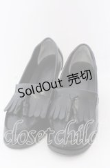 Kurumi Collaboration / ローファーパンプス M クロ O-25-08-31-082-LO-SH-OW-ZT087