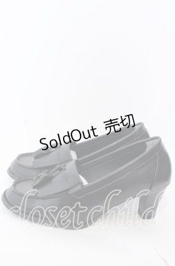 画像2: Kurumi Collaboration / ローファーパンプス M クロ O-25-08-31-082-LO-SH-OW-ZT087