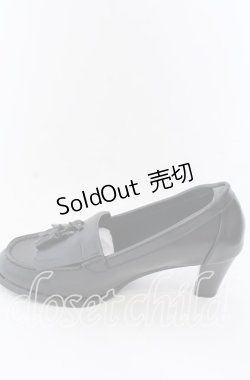 画像3: Kurumi Collaboration / ローファーパンプス M クロ O-25-08-31-082-LO-SH-OW-ZT087