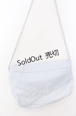 画像3: Candy Stripper / 羽合皮ショルダーバッグ  サックス O-25-08-31-084-PU-BG-IG-ZT511