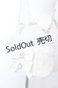 Ank Rouge / ノベルティ レースバニティBAG バッグ  シロ O-25-08-31-085-CA-BG-IG-OS