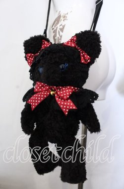 画像1: BABY,THE STARS SHINE BRIGHT / ねこくみゃポシェット  クロ O-25-08-31-086-BA-BG-OW-OS