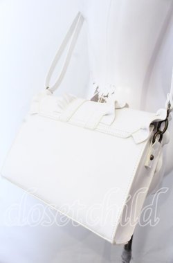 画像3: ATELIER PIERROT / Enchanted Corset Bag   ホワイト O-25-08-31-087-EL-BG-OW-OS