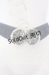 axes femme / マリンパールゴムベルト  ネイビー O-25-08-31-012-AX-ZA-OW-ZT487-F004