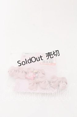 画像1: m petit by misako / TT*AM*マイメロ2Pクリップ  ピンク O-25-08-31-098-LO-AC-OW-ZT488-F006