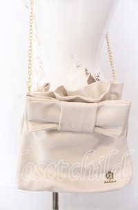 m petit by misako / NINA'S バッグ  アイボリー O-25-08-31-025-LO-BG-OW-ZT274