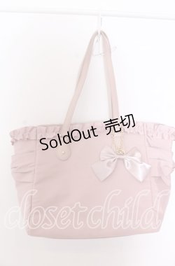 画像1: ｍ petit by misako / トートバッグ  ピンク O-25-08-31-030-LO-BG-OW-OS